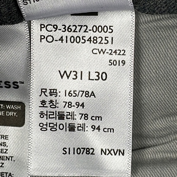 NWT Dockers Slim Fit Flexible Waistband Workday Khaki Pants Blue Office 31 x 30 - Picture 16 of 16